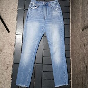 Abercrombie & Fitch Jeans Womens 26/2 R Blue Denim Simone High Rise Slim JD161